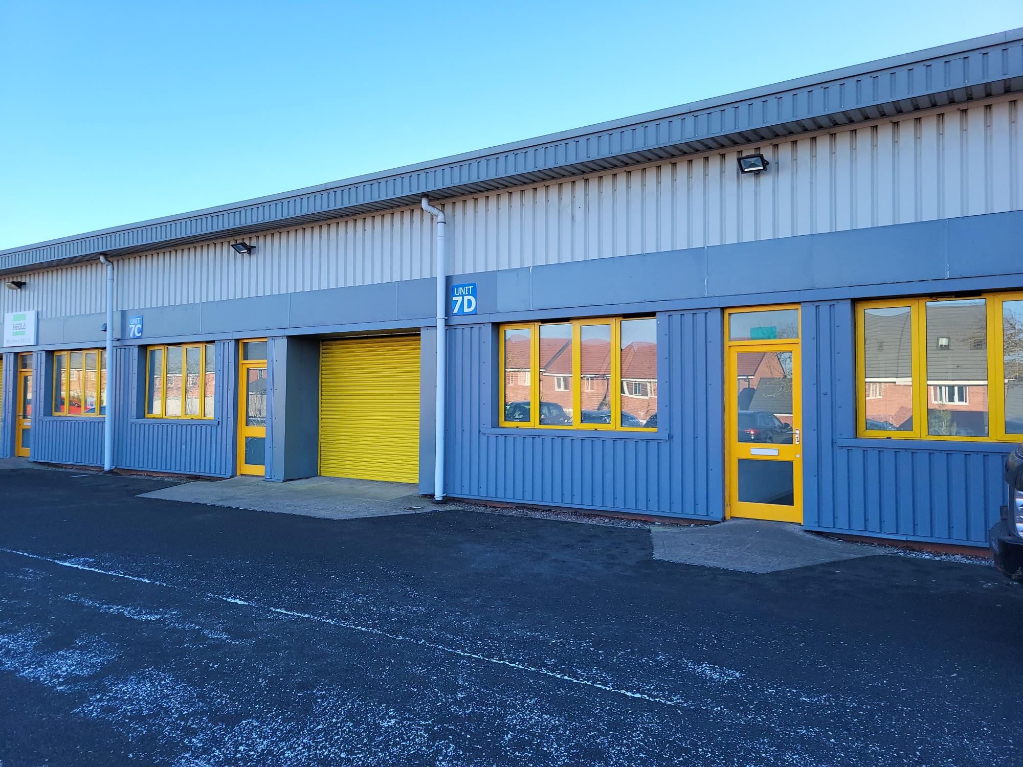 Commercial Units to let Burntwood Boxpod